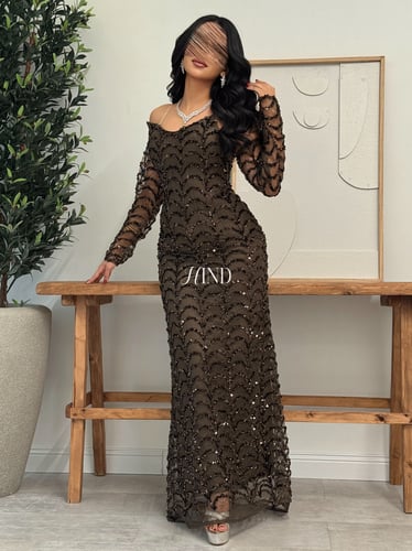 فستان سهرة انيق 1110