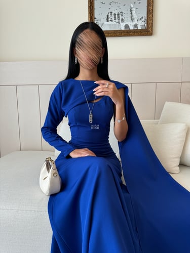 فستان ناعم كريب 1046