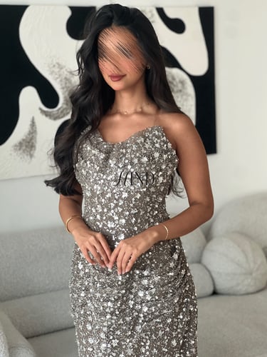 فستان مطرز انيق 1111