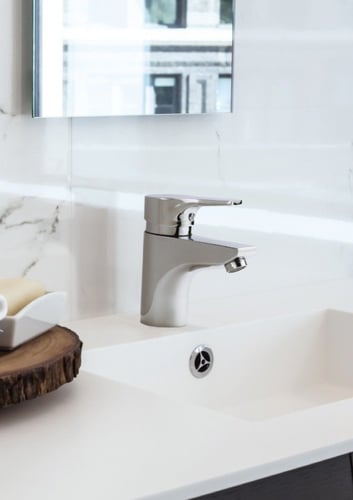 خلاط مغسلة اتوماتيك جي اس الايطالي بتصميم عصري