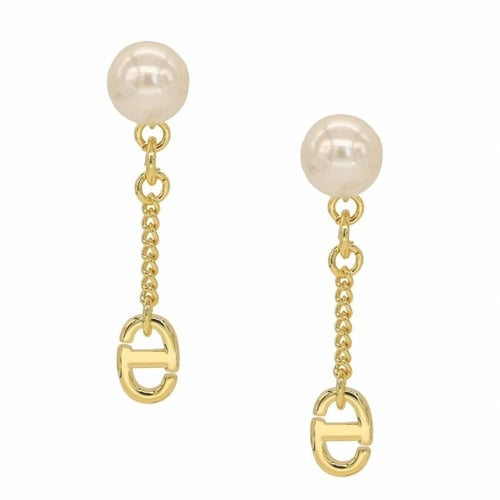 حلق ديور Dior ذهبي