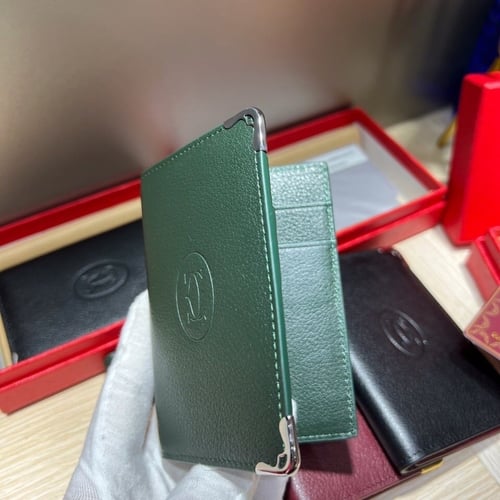 محفظة كارتير بطايق أخضر