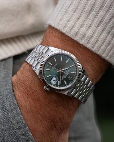 ساعة رولكس ديت جست وسط اتوماتيك