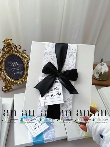 دفتر جلد مع قلم