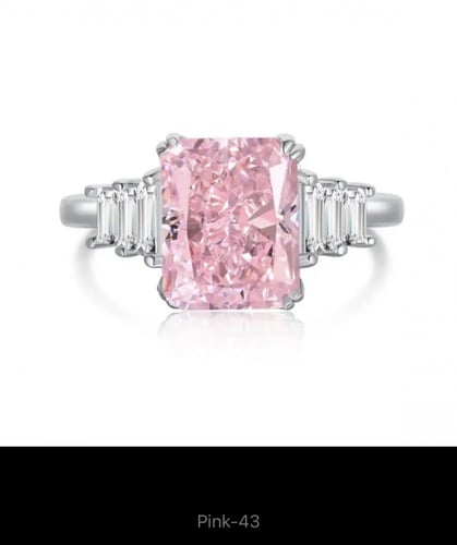 خاتم من الفضه والأحجار الكريمه