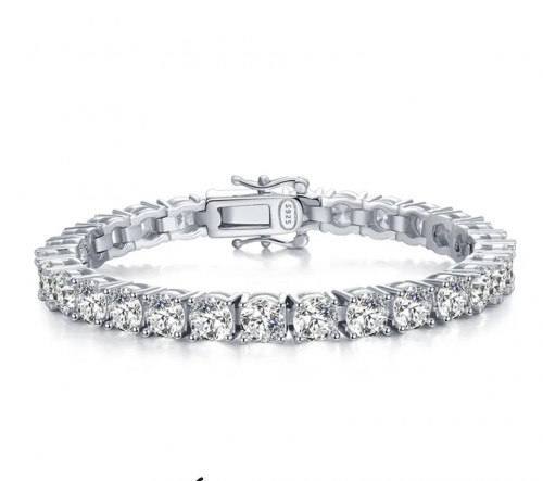 سوار التنس من سوارفسكي فضه