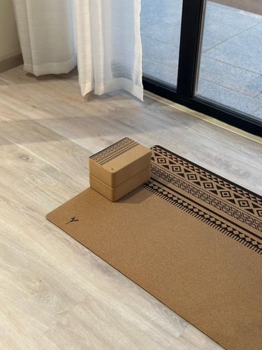 بساط تمرين أُشيقر من الفلين الطبيعي