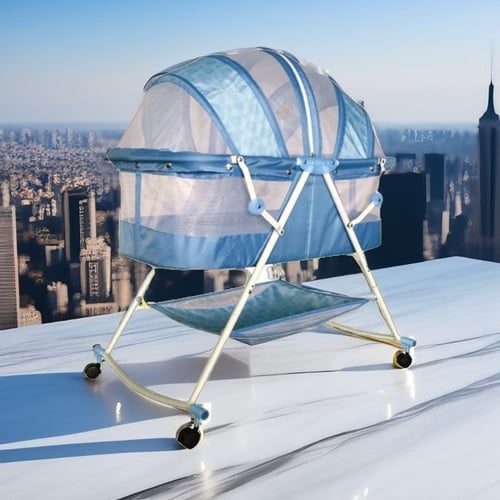 سرير أطفال مع كفر C-806