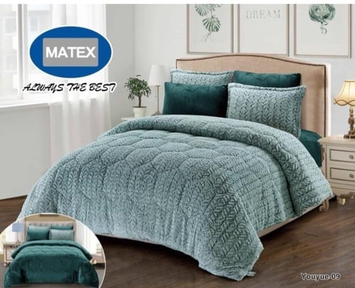 مفرش مزدوج ماتكس عادي 8قطع