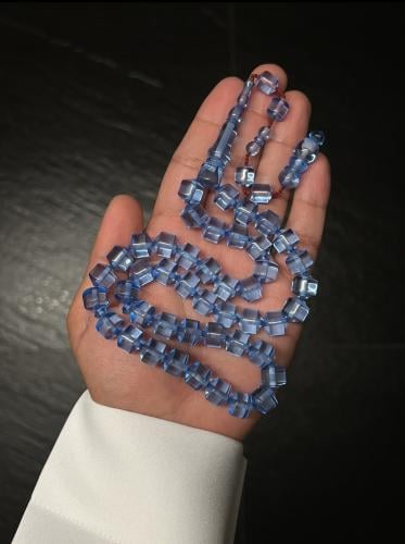 بكلايت ازرق فاتح شفاف