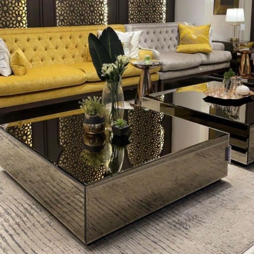 طاولة مرايا عاكس