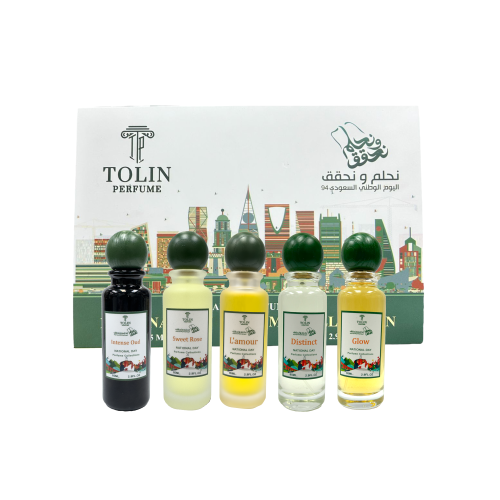 بكج العطور الفاخرة من تولين خمسة عطور كل عطر بحجم...