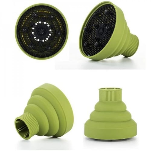 دفيوزر لتجفيف الشعر وتجفيف الشعر الكيرلي مناسب لمع...