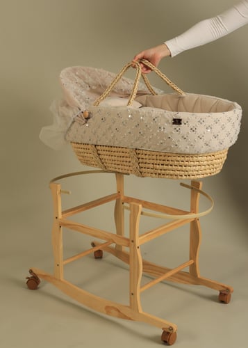 Elegance Moses Basket / Beige