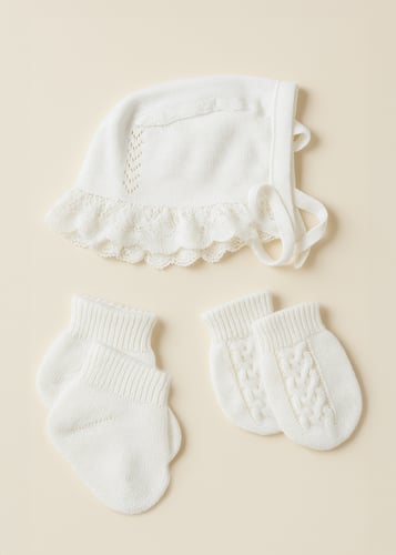 طقم اوفرل ناعم - 5 قطع بتفاصيل مميزة ولمسة بنفسجية