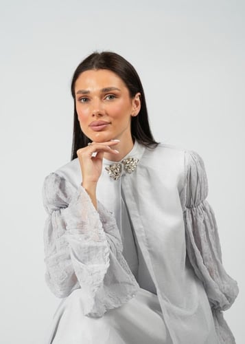 Elegance robe / grey