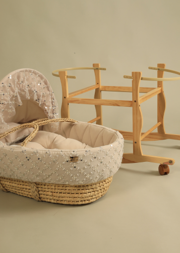 Elegance Moses Basket / Beige