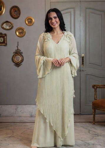 Alina Elegance Dress / Light Green