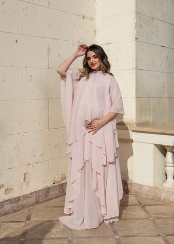 Soft Grace Maternity Dress