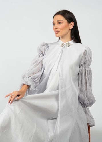 Elegance robe / grey