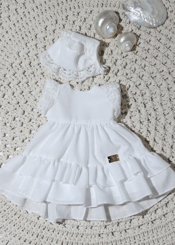 فستان استقبال مميز بطبقات