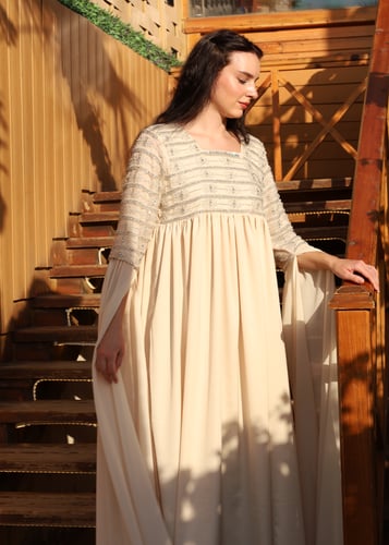 Special design dress / Beige