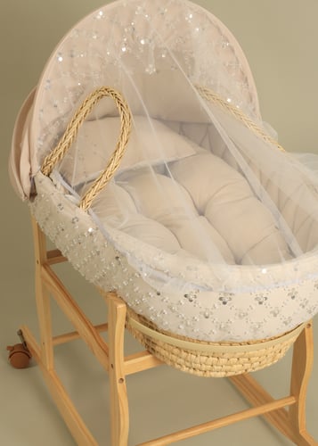 Elegance Moses Basket / Beige