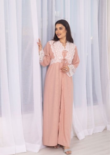 روب استقبال بتصميم كلاسيك انيق 3 قطع