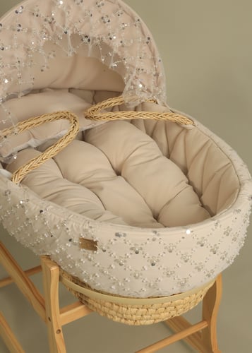 Elegance Moses Basket / Beige
