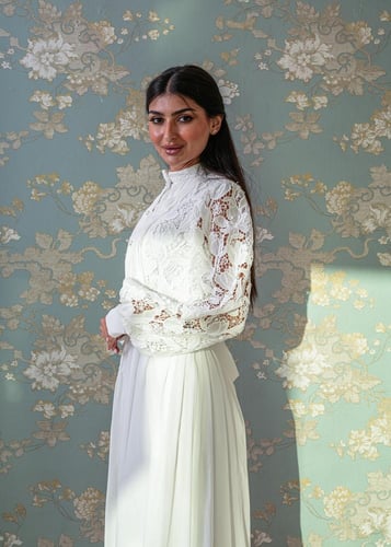 Unique dantela dress