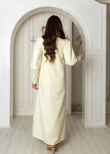 مجموعة استقبال مميزه باللون الليموني البارد