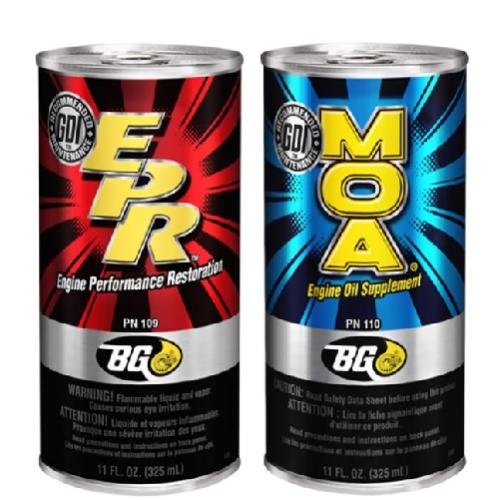 Engine and oil circuit cleaning kit BG