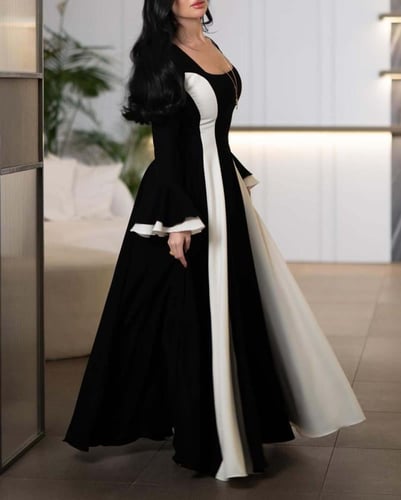 فستان تفته اسود