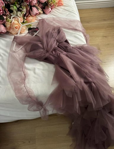 فستان باربي لون لحمي