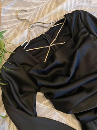 فستان تفته كريب