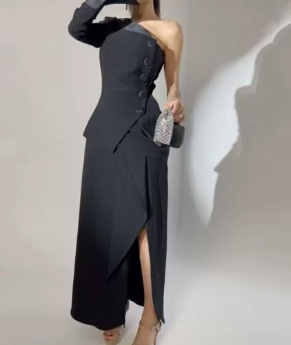 فستان باربي اسود