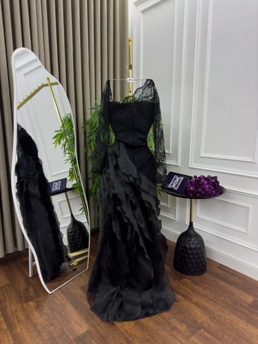 فستان اورنجزا اسود