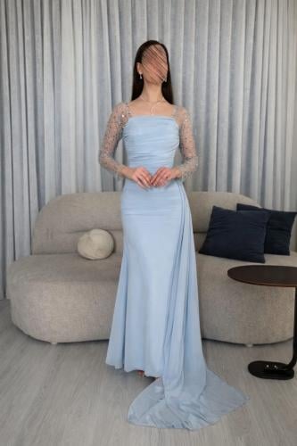 فستان شيفون ناعم