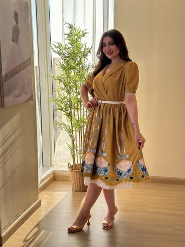 فستان العيد لكرا طبي