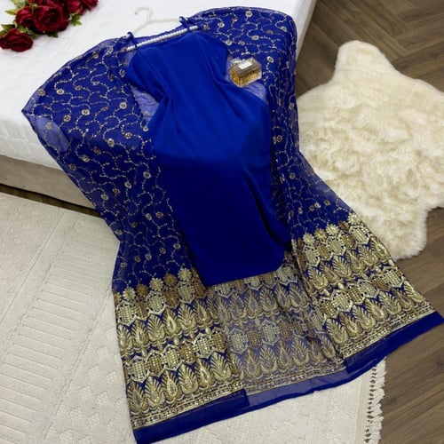 فستان رمضان ازرق