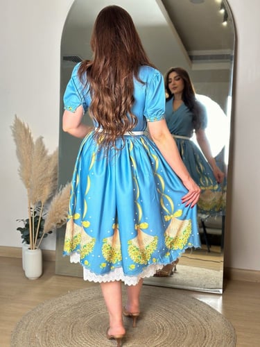 فستان العيد لكرا طبي