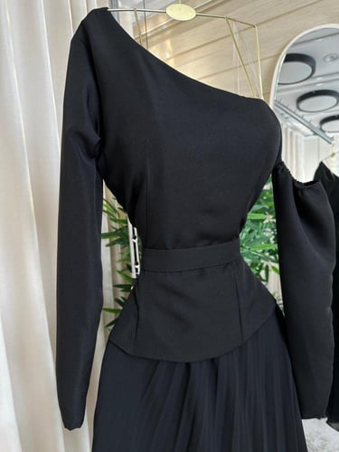 فستان العيد اسود