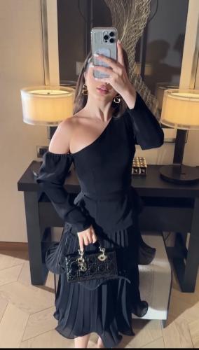 فستان العيد اسود