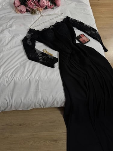 فستان باربي اسود