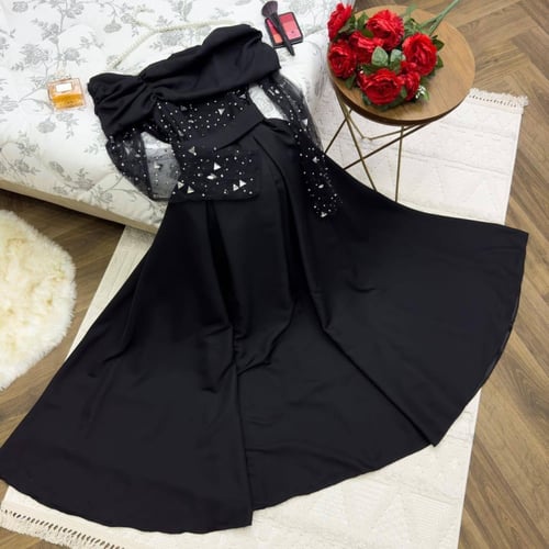 فستان العيد لون اسود