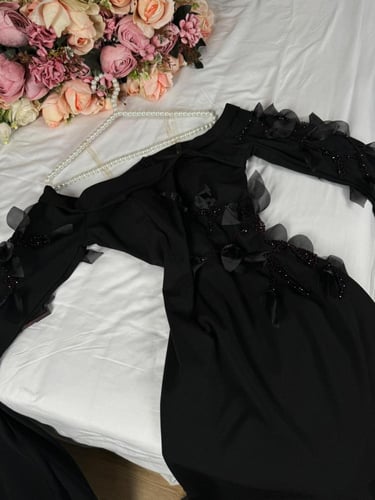 فستان كريب استرتش