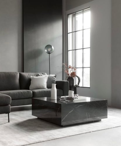 طاولة بديل رخام اسود