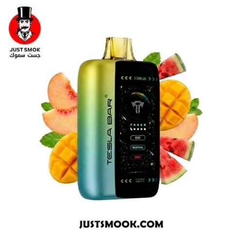Tesla Bar 40000 Puffs peach mango watermelon