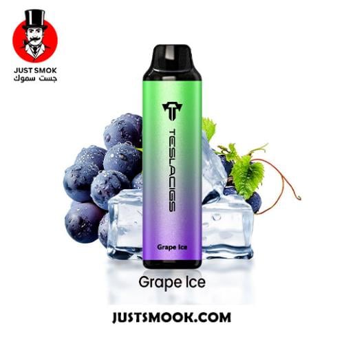 Tesla Bar Grape Ice 3000 Puffs