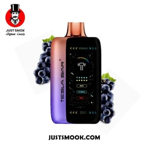 Tesla Bar 40000 Puffs grape black